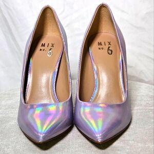 Mix No. 6 Purple Opalescent Stiletto Heels